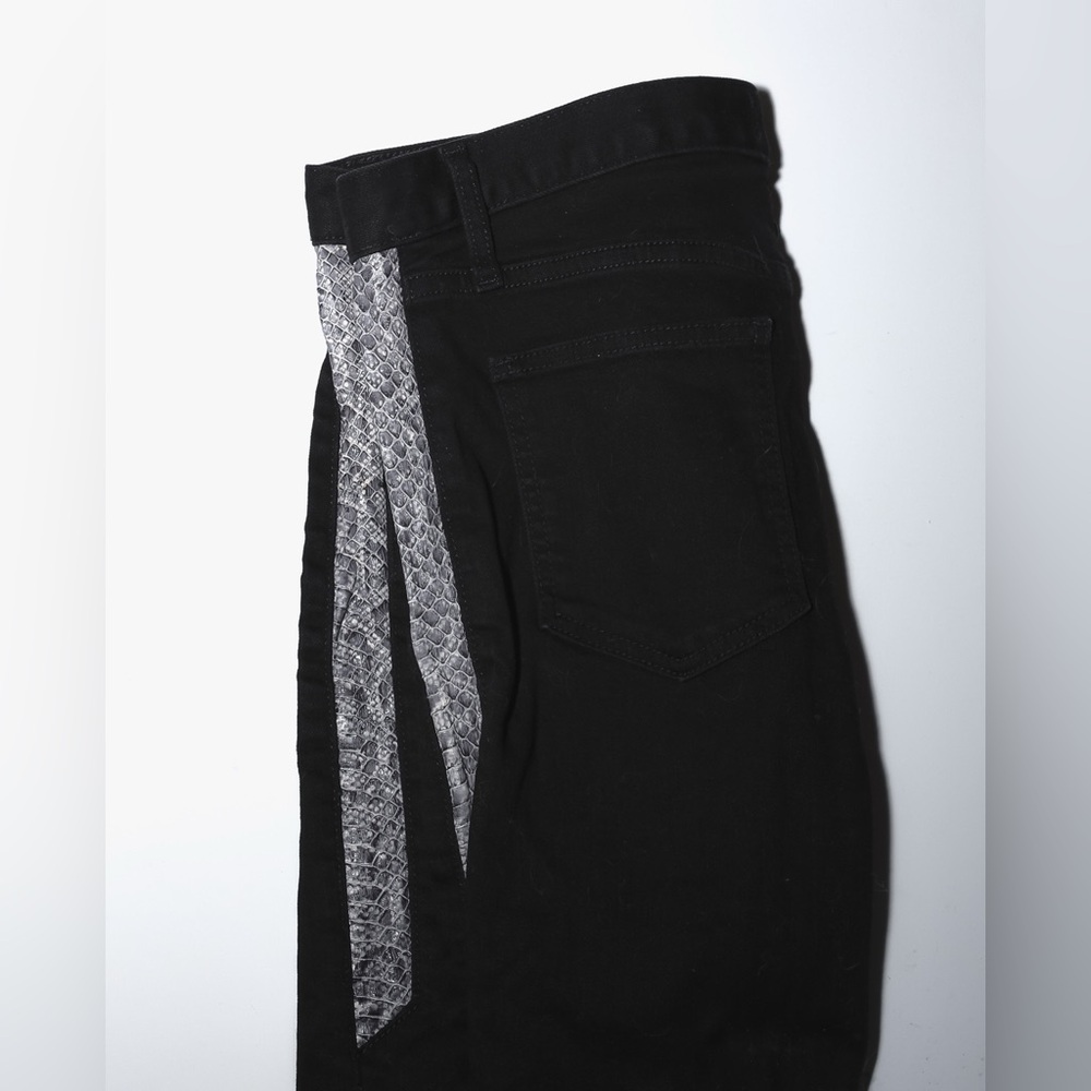 Keiser Clark Skinny Jeans Black Snake Sz34